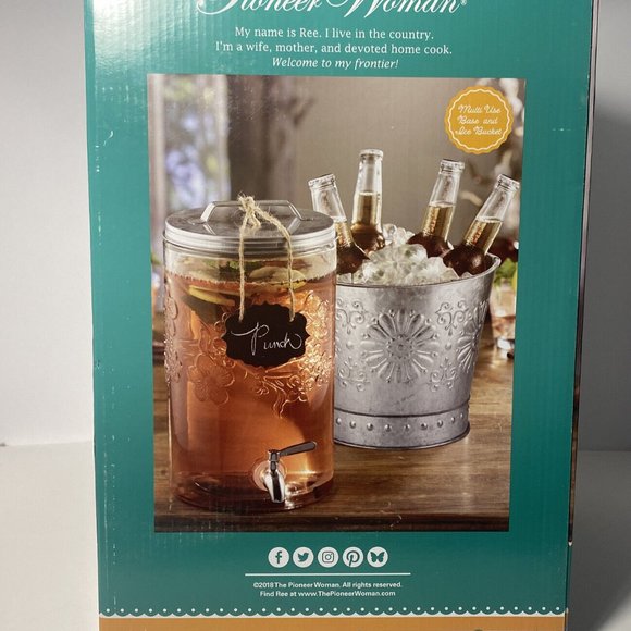 The Pioneer Woman Dining The Pioneer Woman Beverage Dispenser